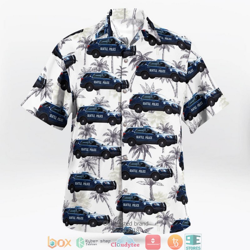 Seattle Police Department SPD Seattle Washington Hawaiian Shirt 3 Seattle Police Department SPD Seattle Washington Hawaiian Shirt word1