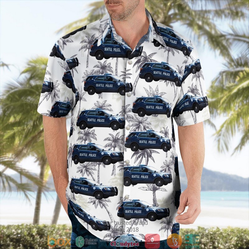Seattle Police Department SPD Seattle Washington Hawaiian Shirt 4 Seattle Police Department SPD Seattle Washington Hawaiian Shirt word1