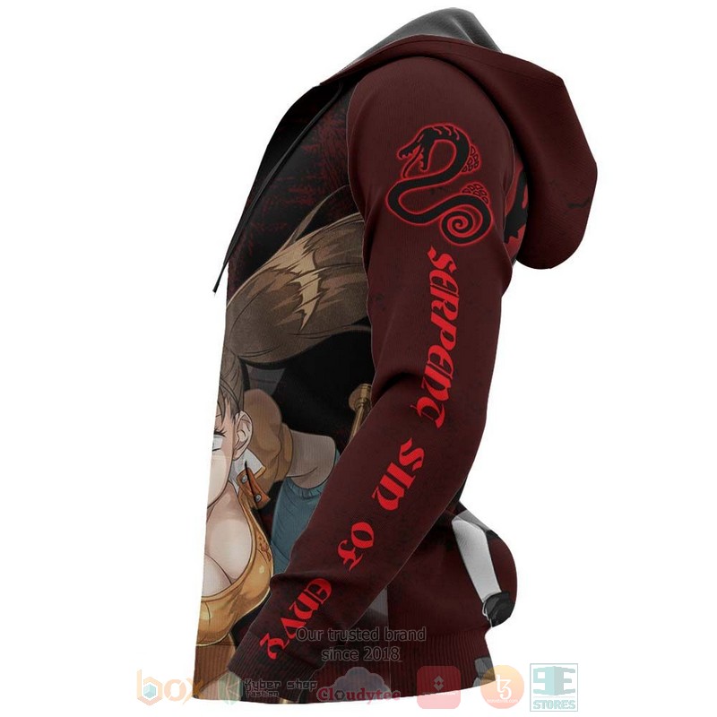 BEST Anime Serpent Sin of Envy Diane Seven Deadly Sins All Over Print Hoodie-Bomber Jacket 6 Serpent Sin of Envy Diane Seven Deadly Sins Anime 3D Hoodie Bomber Jacket 1 2 3 4 5
