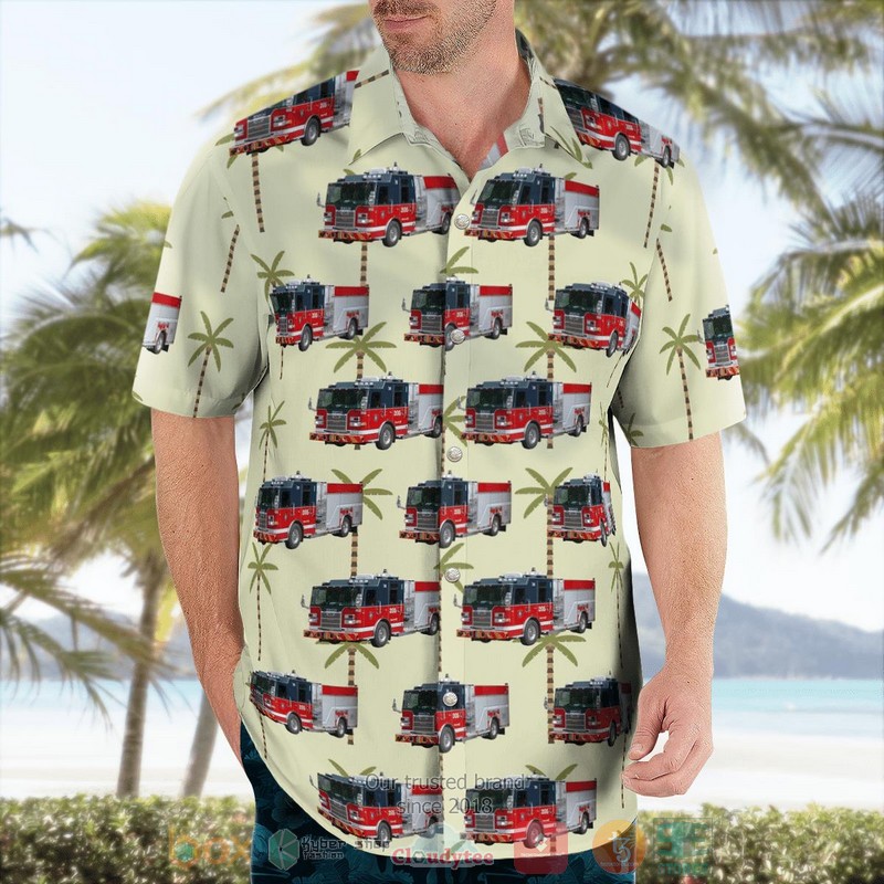 NEW Service de securite incendie de Montreal Montreal Fire Department Hawaii Shirt word1