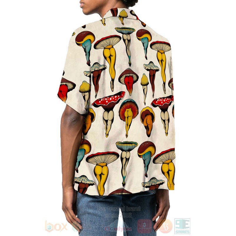 BEST Sexy Mushroom 3D Aloha Shirt 3 Sexy Mushroom Hawaiian Shirt 1 2