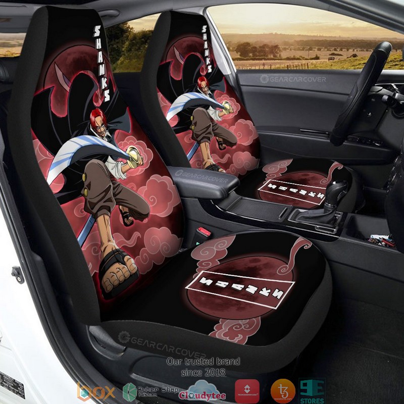 Shanks One Piece Anime Car Seat Cover 1 Shanks One Piece Anime Car Seat Cover