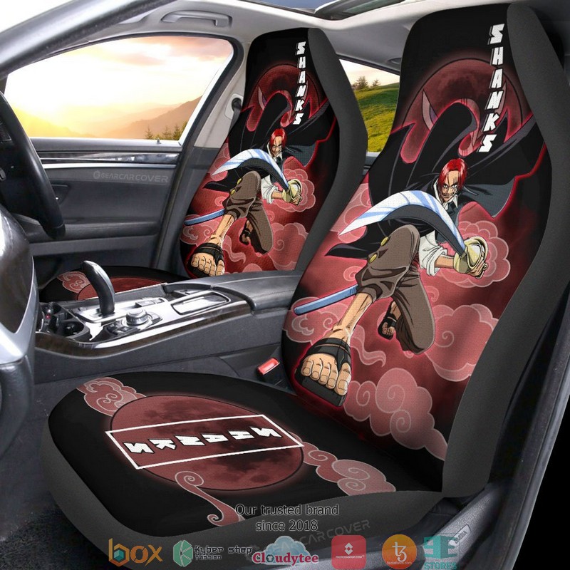 Shanks One Piece Anime Car Seat Cover 2 Shanks One Piece Anime Car Seat Cover 1