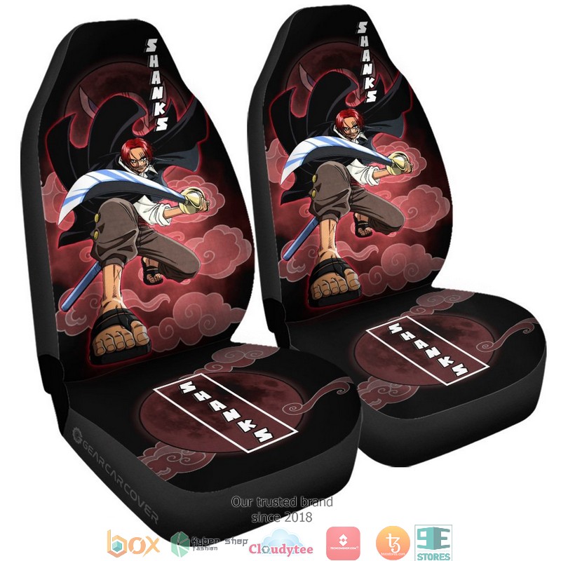 Shanks One Piece Anime Car Seat Cover 4 Shanks One Piece Anime Car Seat Cover 1 2 3