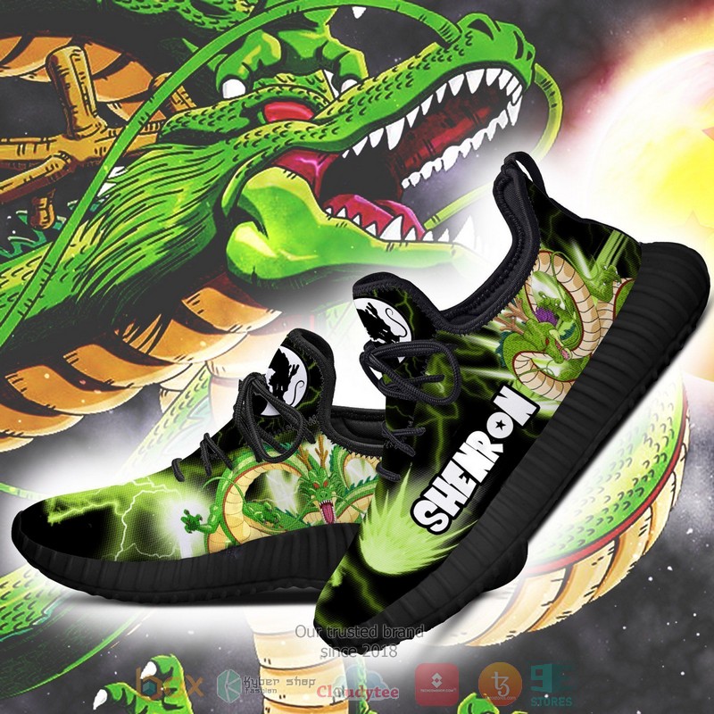 NEW Shenron Dragon Ball Anime Reze shoes sneaker 4 Shenron Dragon Ball Anime Yeezy Shoes 1 2 3