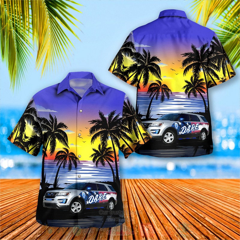 BEST Shepherdsville Police Department, Kentucky, 2016 Ford Utility 3D Aloha Shirt word3