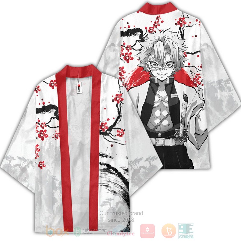 Shinazugawa Sanemi Kimetsu Haori Anime Inspired Kimono