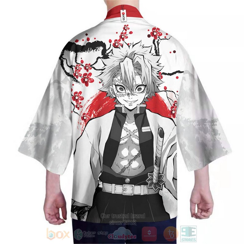 BEST Shinazugawa Sanemi Kimetsu Haori Anime Japan 3D Print Kimono 4 Shinazugawa Sanemi Kimetsu Haori Anime Inspired Kimono 1 2 3