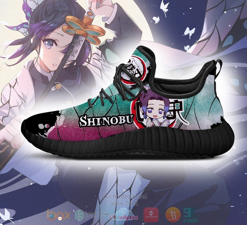 BEST Shinobu Kocho Demon Slayer Reze Shoes Sneaker 3 Shinobu Kocho Demon Slayer Anime Reze Shoes 1 2