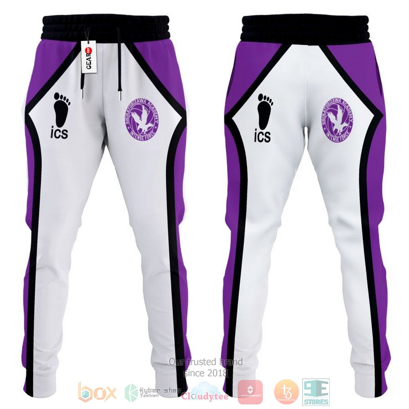 BEST Shiratorizawa Uniform Anime Haikyuu Longpants 4 Shiratorizawa Uniform Anime Haikyuu Jogger longpants 1 2 3
