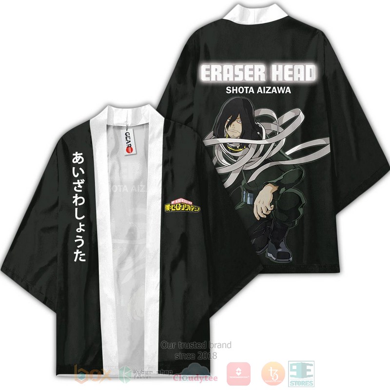 BEST Shota Aizawa My Hero Academia Anime Japan 3D Print Kimono 3 Shota Aizawa My Hero Academia Anime Inspired Kimono 1 2