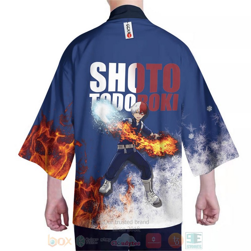 Shoto Todoroki My Hero Academia Anime Inspired Kimono