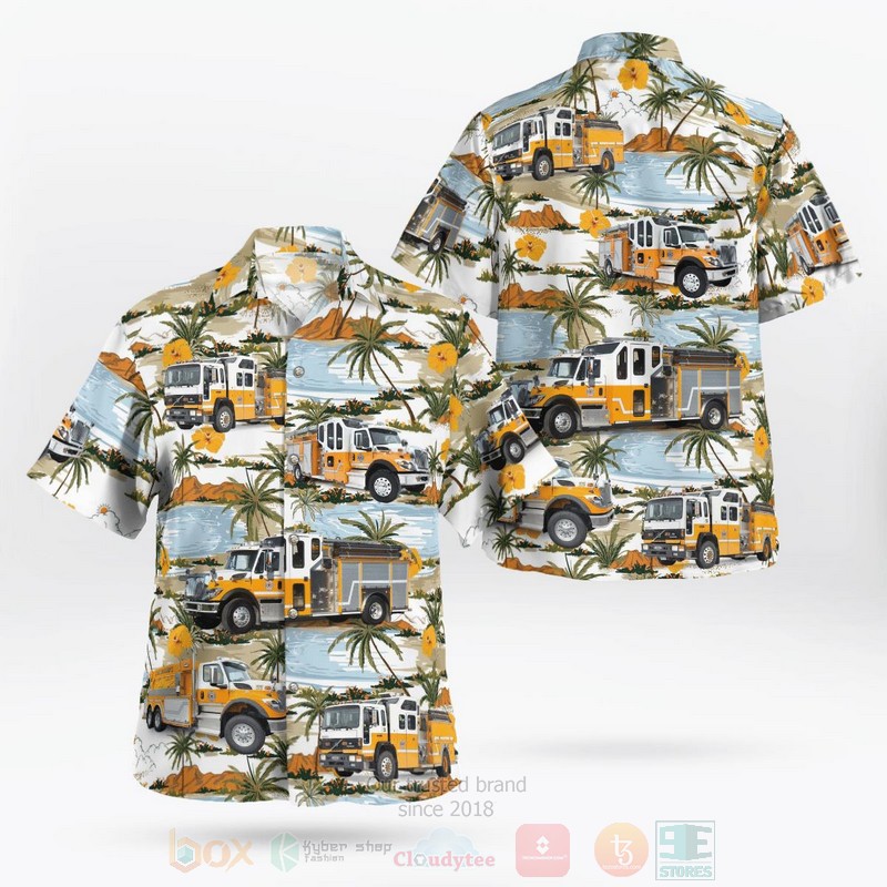 Shuniah Fire and Emergency Services Hawaiian Shirt