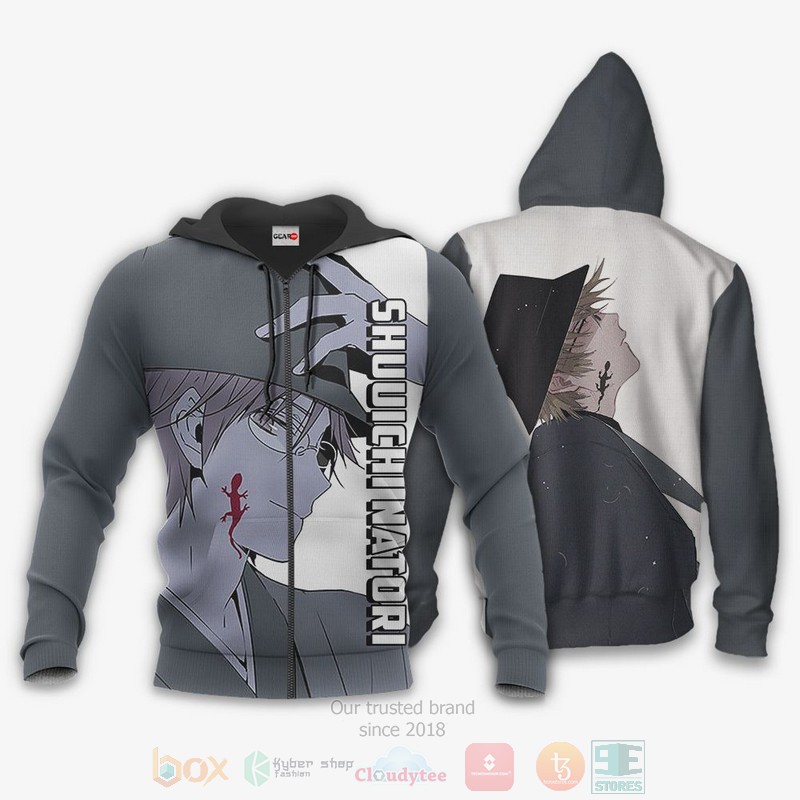 Shuuichi Natori Natsume Yuujinchou Anime 3D Hoodie Bomber Jacket