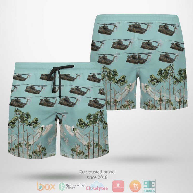 NEW Sikorsky CH-53 German Air Force Hawaii Shirt, Shorts 4 Sikorsky CH 53 German Air Force Hawaiian Shirt Shorts 1 2 3