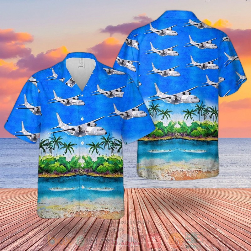 BEST Sily Powietrzne CASA C-295 3D Aloha Shirt 7 Sily Powietrzne CASA C 295 Hawaiian Shirt