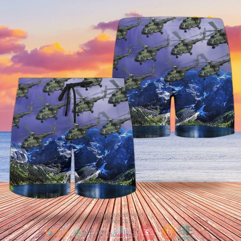 NEW Sily Powietrzne Mil Mi-8 Hawaii Shirt, Shorts 2 Sily Powietrzne Mil Mi 8 Hawaiian Shirt Shorts 1