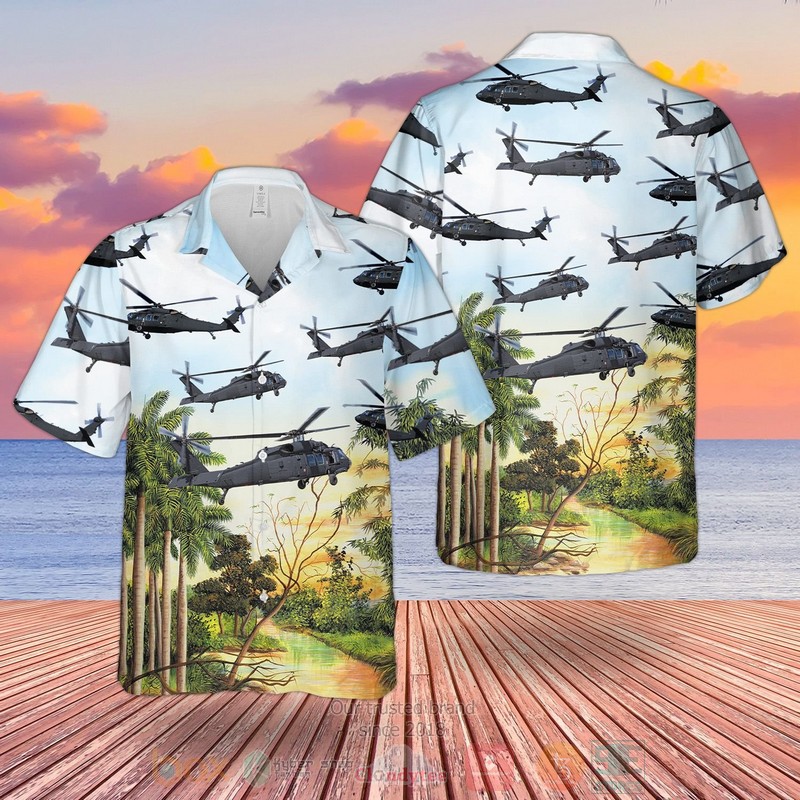 BEST Sily Powietrzne Sikorsky S-70i 3D Aloha Shirt 2 Sily Powietrzne Sikorsky S 70i Hawaiian Shirt 1