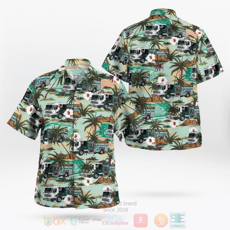 BEST Simpson Rural Fire Dept. 3D Aloha Shirt 1 BEST Simpson Rural Fire Dept. 3D Aloha Shirt word1