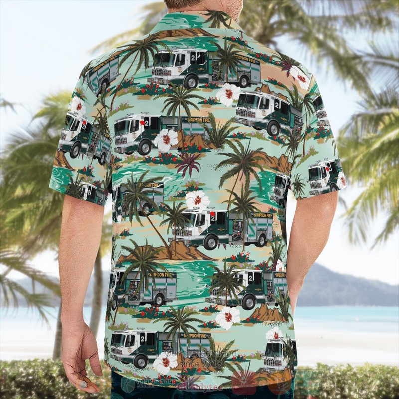 BEST Simpson Rural Fire Dept. 3D Aloha Shirt 4 BEST Simpson Rural Fire Dept. 3D Aloha Shirt word1