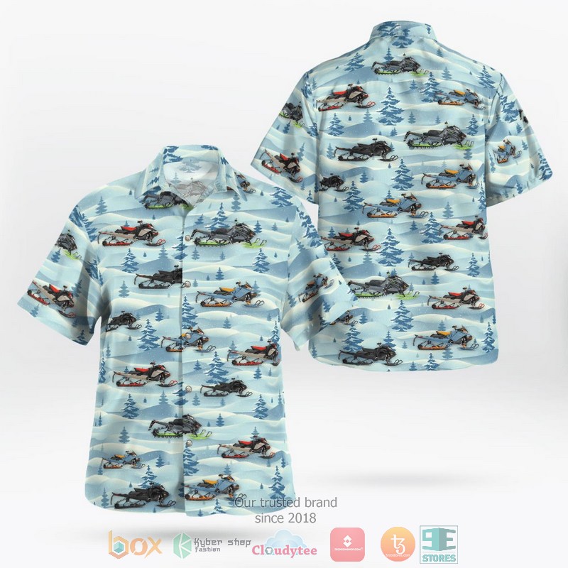 Ski Doo Snowmobile Hawaiian Shirt 1 Ski Doo Snowmobile Hawaiian Shirt word2