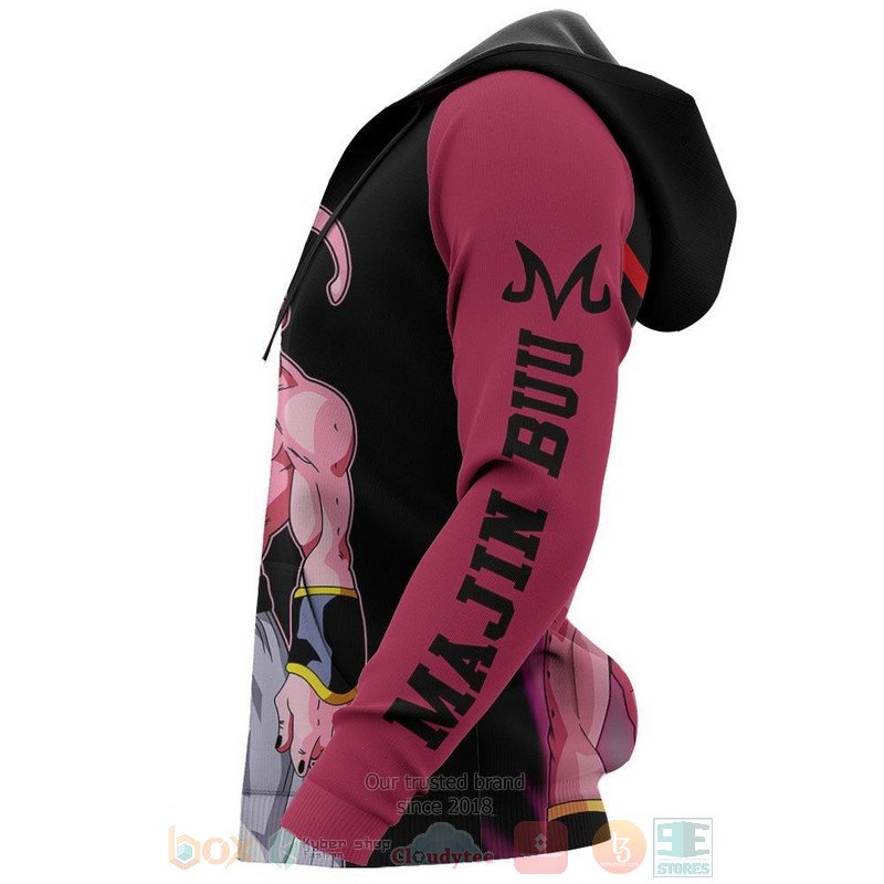 BEST Anime Skinny Majin Buu Dragon Ball All Over Print Hoodie-Bomber Jacket 6 Skinny Majin Buu Anime Dragon Ball 3D Hoodie Bomber Jacket 1 2 3 4 5