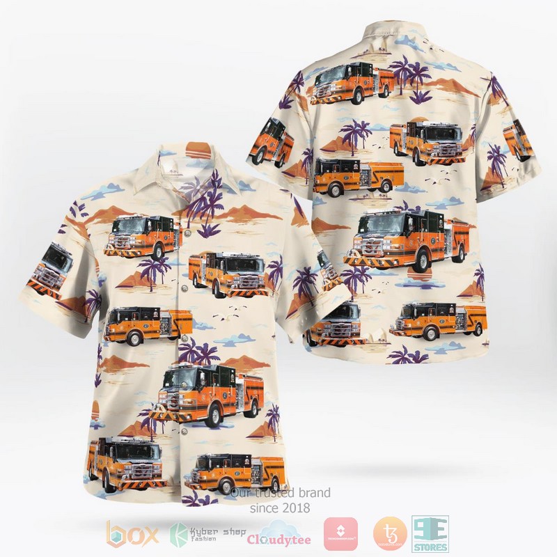 Sleepy Hollow Fire Department Hawaiian Shirt