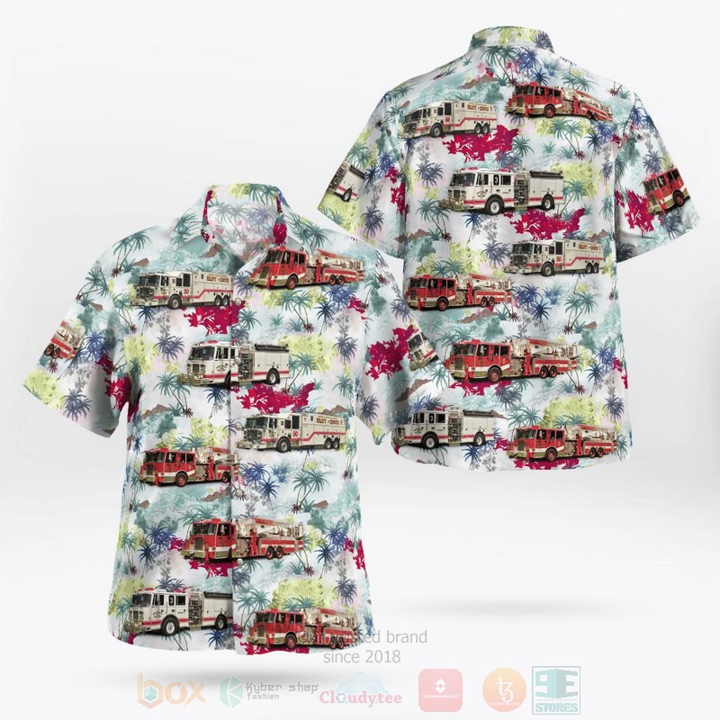 BEST Smithfield, Isle of Wight County, Virginia, Smithfield Volunteer Fire Department 3D Aloha Shirt word3