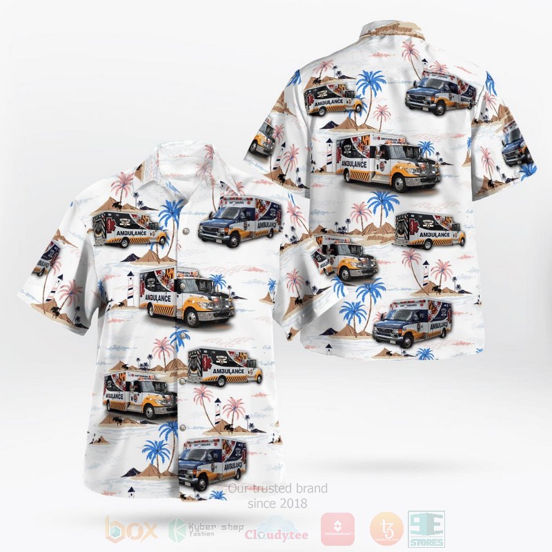 Smithsburg Emergency Medical Services Hawaiian Shirt