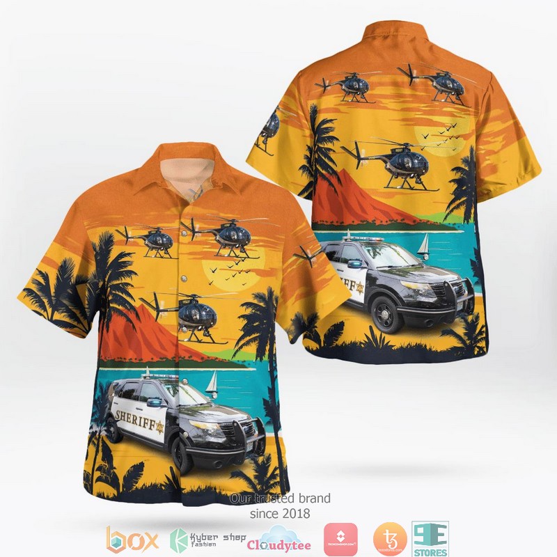 BEST Snohomish County Sheriff OH-6 N13SD & Interceptor Utility Hawaii Shirt word2