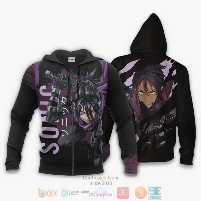 Sonic One Punch Man Anime 3D Hoodie Bomber Jacket