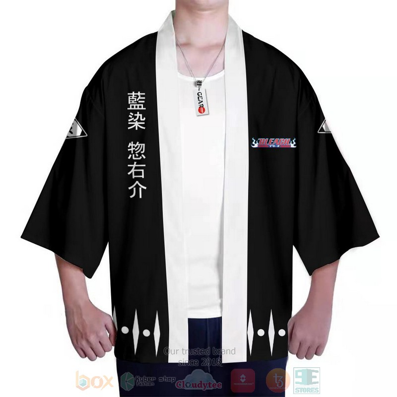 BEST Sosuke Aizen Bleach Anime Japan 3D Print Kimono 3 Sosuke Aizen Bleach Anime Inspired Kimono 1 2