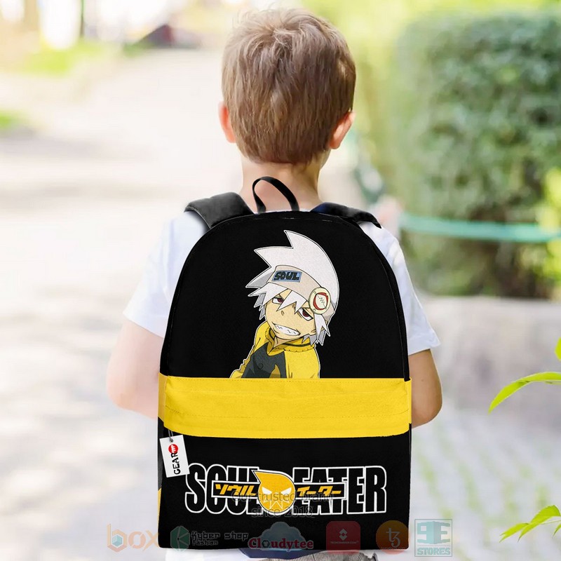 BEST Soul Evans Soul Eater Anime 3D Print Backpack 3 Soul Evans Soul Eater Anime Backpack 1 2
