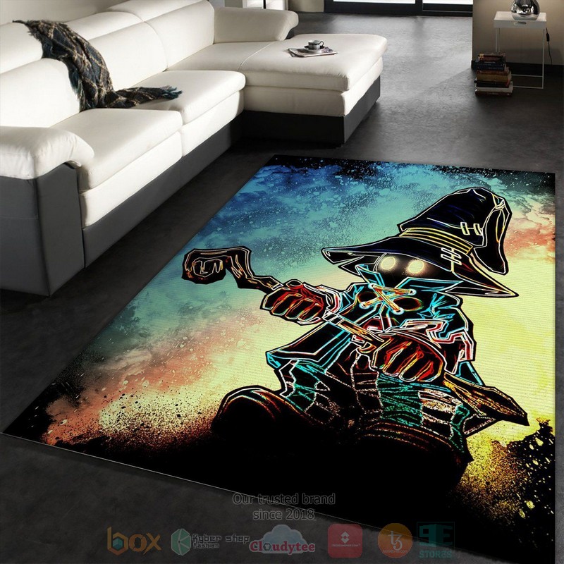 Soul of The Black Mage Manga Hero Area Rugs