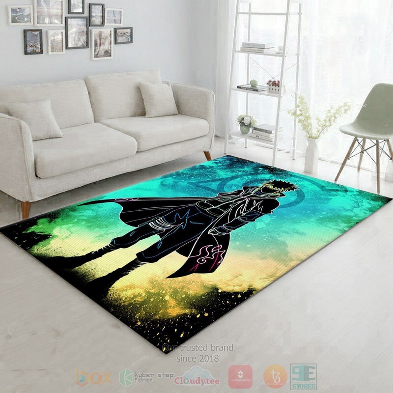 Soul of The Fastest Ninja Area Rugs