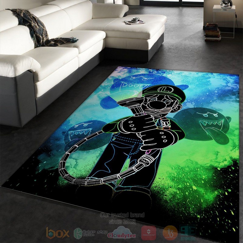 Soul of The Ghost Hunter Anime Hero Area Rugs