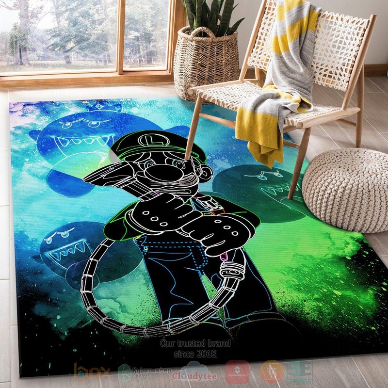 Soul of The Ghost Hunter Anime Hero Area Rugs 1