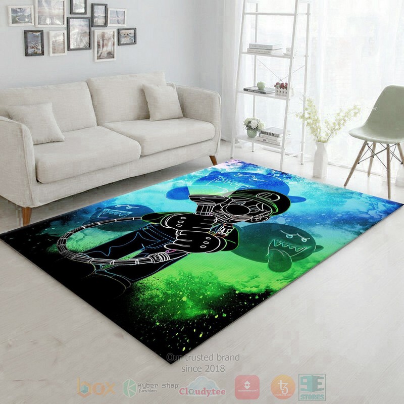 BEST Soul of The Ghost Hunter Anime Hero Bedroom Rugs 3 Soul of The Ghost Hunter Anime Hero Area Rugs 1 2