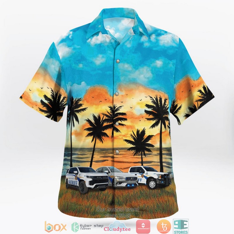 South Carolina Berkeley County Sheriff 3D Hawaii Shirt 2 South Carolina Berkeley County Sheriff 3D Hawaii Shirt 1