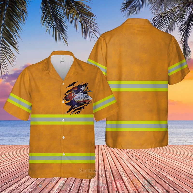 BEST South Wales RFS Helicopter 3D Aloha Shirt 3 South Wales RFS Helicopter Hawaiian Shirt