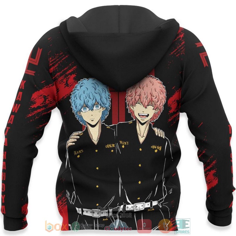 NEW Souya and Nahoya Kawata Anime Tokyo Revengers Full Printed 3D Sweater, Hoodie 5 Souya and Nahoya Kawata Anime Tokyo Revengers 3D Hoodie Bomber Jacket 1 2 3 4