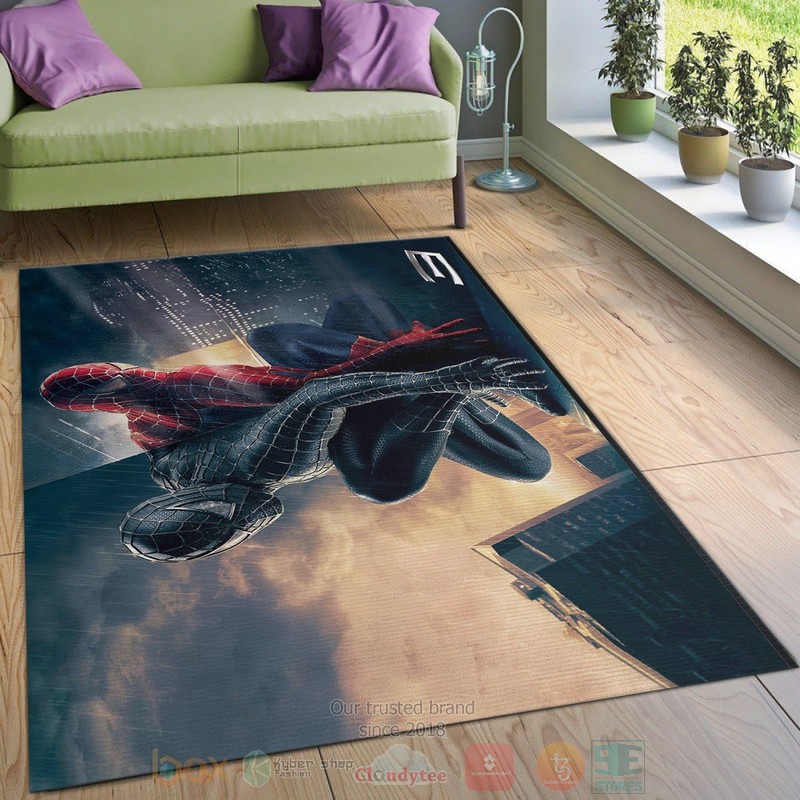 Spiderman Ft Venom Hero Area Rugs 1