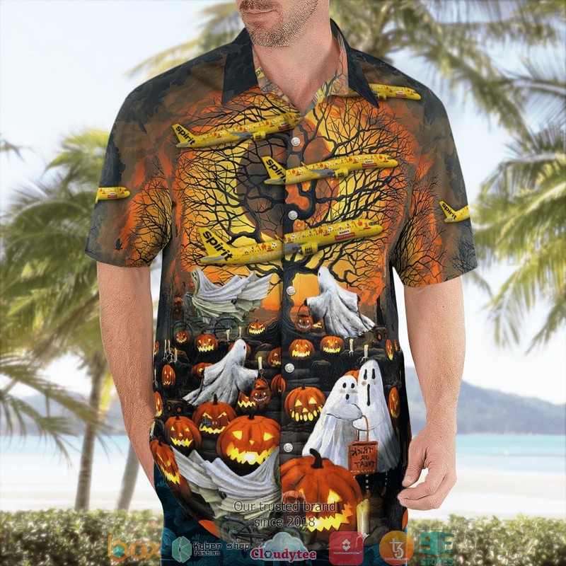 NEW Spirit A321 Neo Halloween Hawaii Shirt 3 NEW Spirit A321 Neo Halloween Hawaii Shirt word1