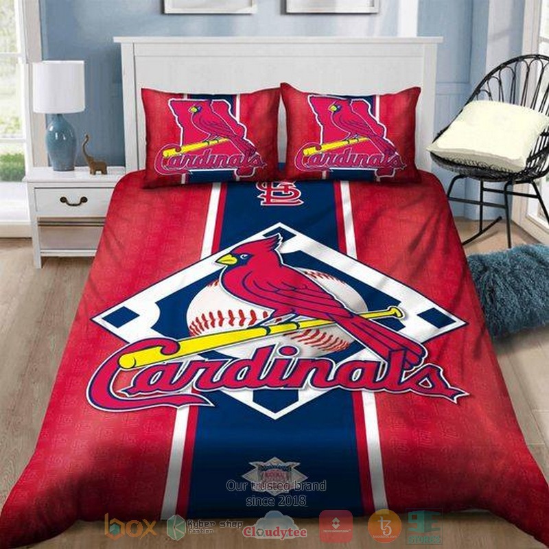 St Louis Cardinals MLB red Bedding Set