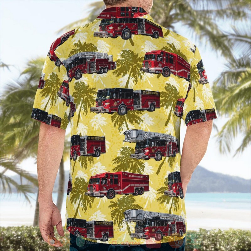 BEST St. Louis County, Missouri, St. Louis Fire Department 3D Aloha Shirt 2 BEST St. Louis County, Missouri, St. Louis Fire Department 3D Aloha Shirt word2