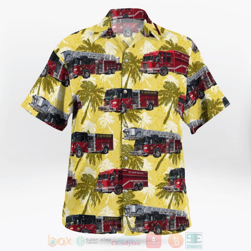 BEST St. Louis County, Missouri, St. Louis Fire Department 3D Aloha Shirt 3 BEST St. Louis County, Missouri, St. Louis Fire Department 3D Aloha Shirt word2