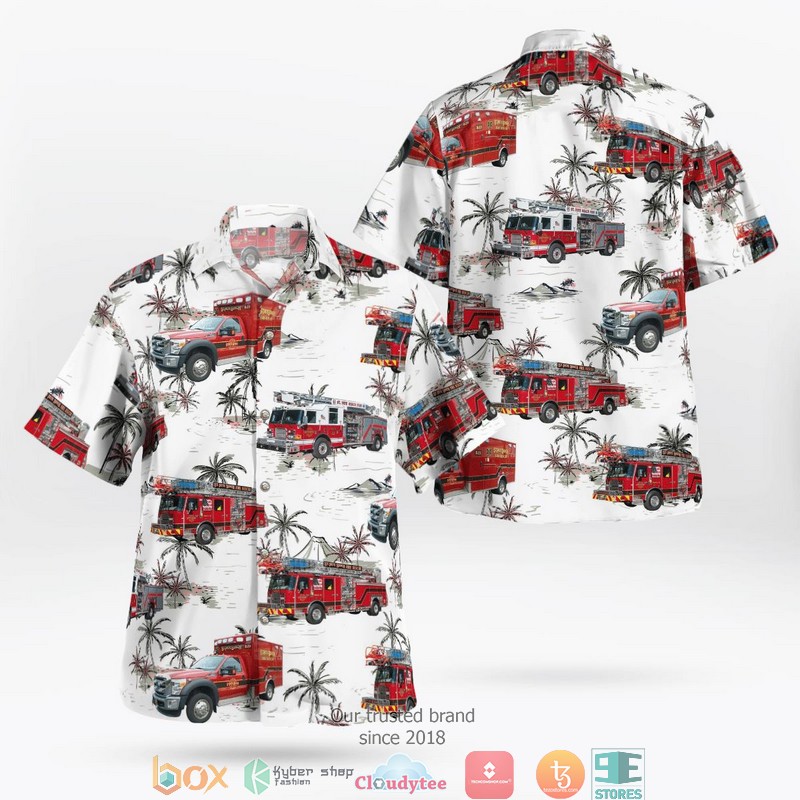 St Pete Beach Pinellas County Florida St. Pete Beach Fire Department 3D Hawaii Shirt 9 St Pete Beach Pinellas County Florida St Pete Beach Fire Department 3D Hawaii Shirt