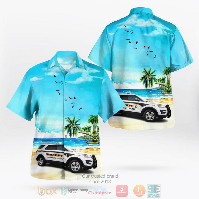Stafford Virginia Stafford County Office Hawaiian Shirt