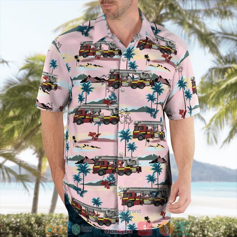 Staffordshire England United Kingdom Staffordshire Fire And Rescue Service Aerial Ladder Platform Hawaiian shirt 4 Staffordshire England United Kingdom Staffordshire Fire And Rescue Service Aerial Ladder Platform Hawaiian shirt word1