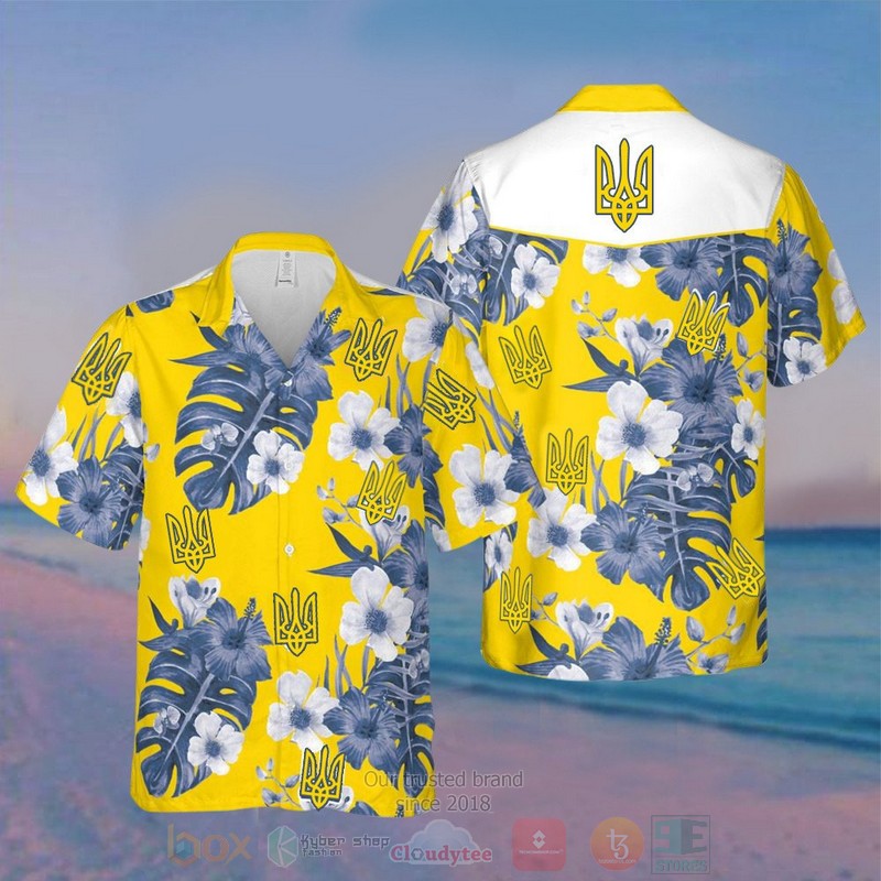 BEST Stand With Ukraine Ukrainian Symbol Support Ukraine All Over Print Aloha Shirt 7 Stand With Ukraine Ukrainian Symbol Support Ukraine Hawaiian Shirt